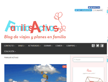 Tablet Screenshot of familiasactivas.com